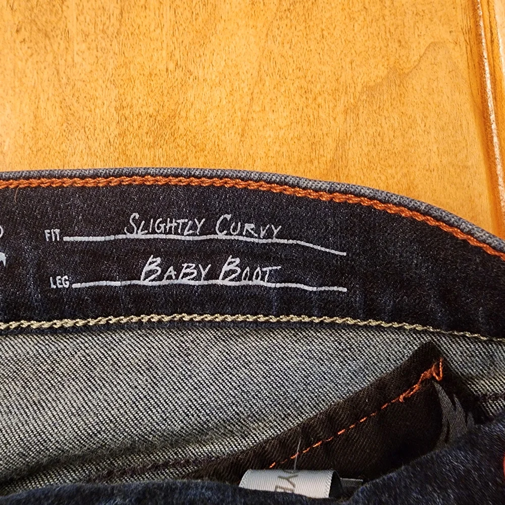 Eddie Bauer Women's Dark Gray Straight Leg Jeans